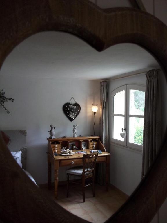 La Bastide Du Vallon Pensionat Saumane-de-Vaucluse Rum bild