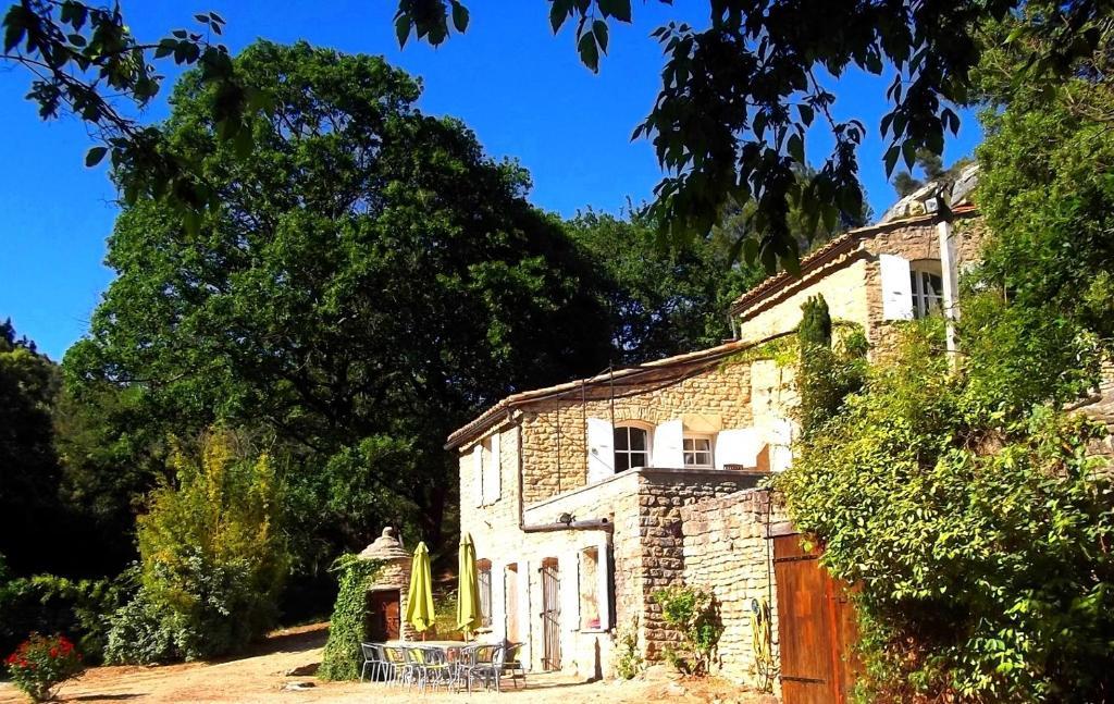 La Bastide Du Vallon Pensionat Saumane-de-Vaucluse Exteriör bild